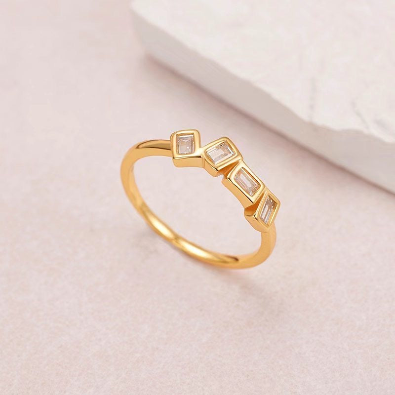 Golden Moments Friendship Ring - Forever Together