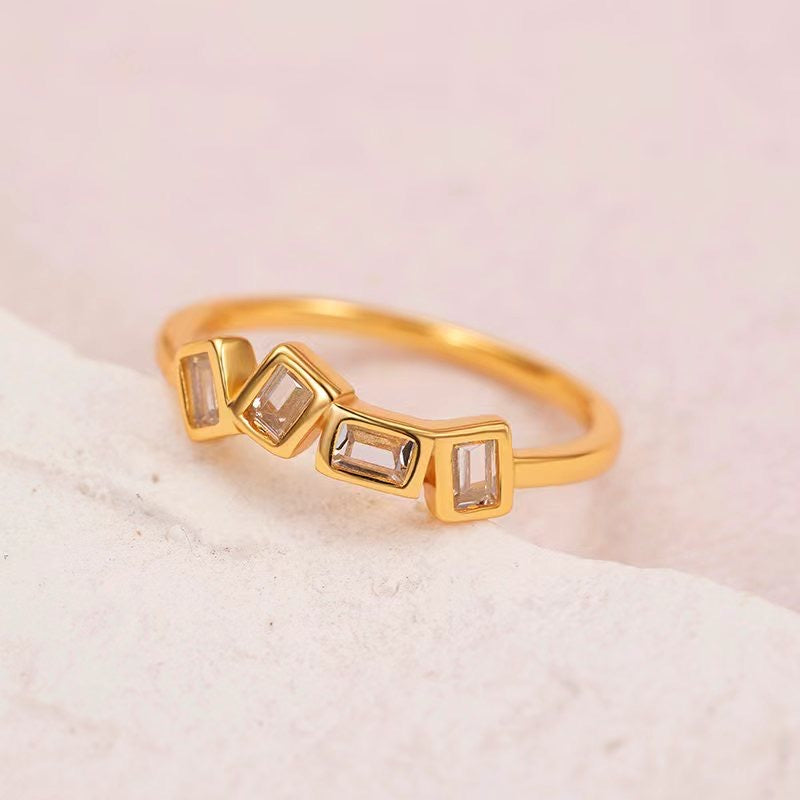 Golden Moments Friendship Ring - Forever Together