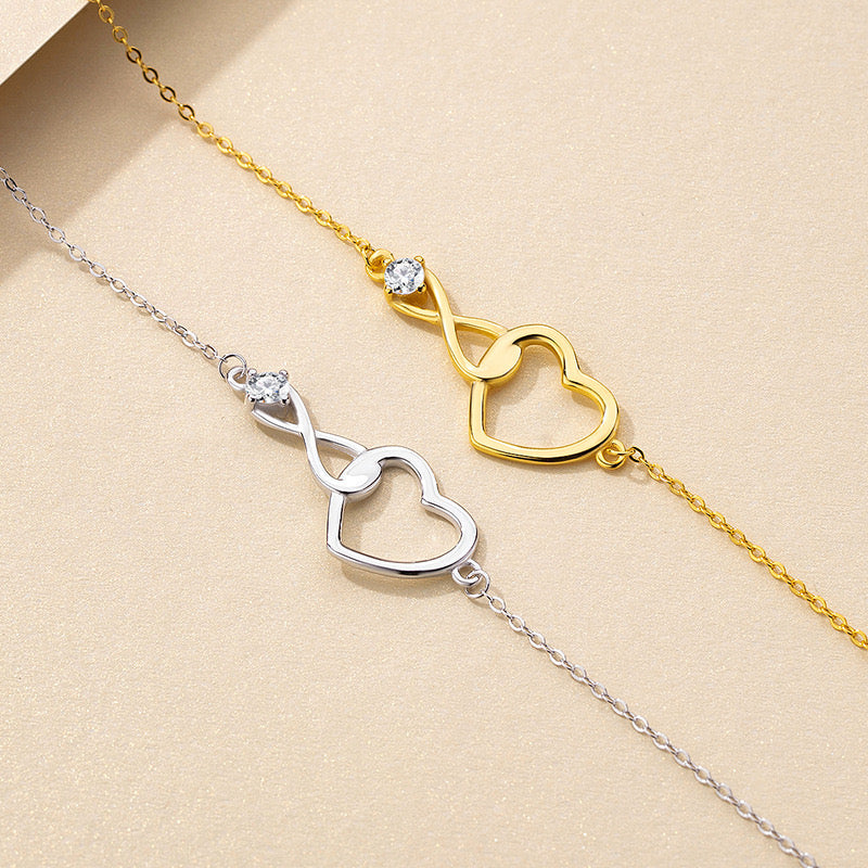 Infinity Heart Bracelet - To My Love