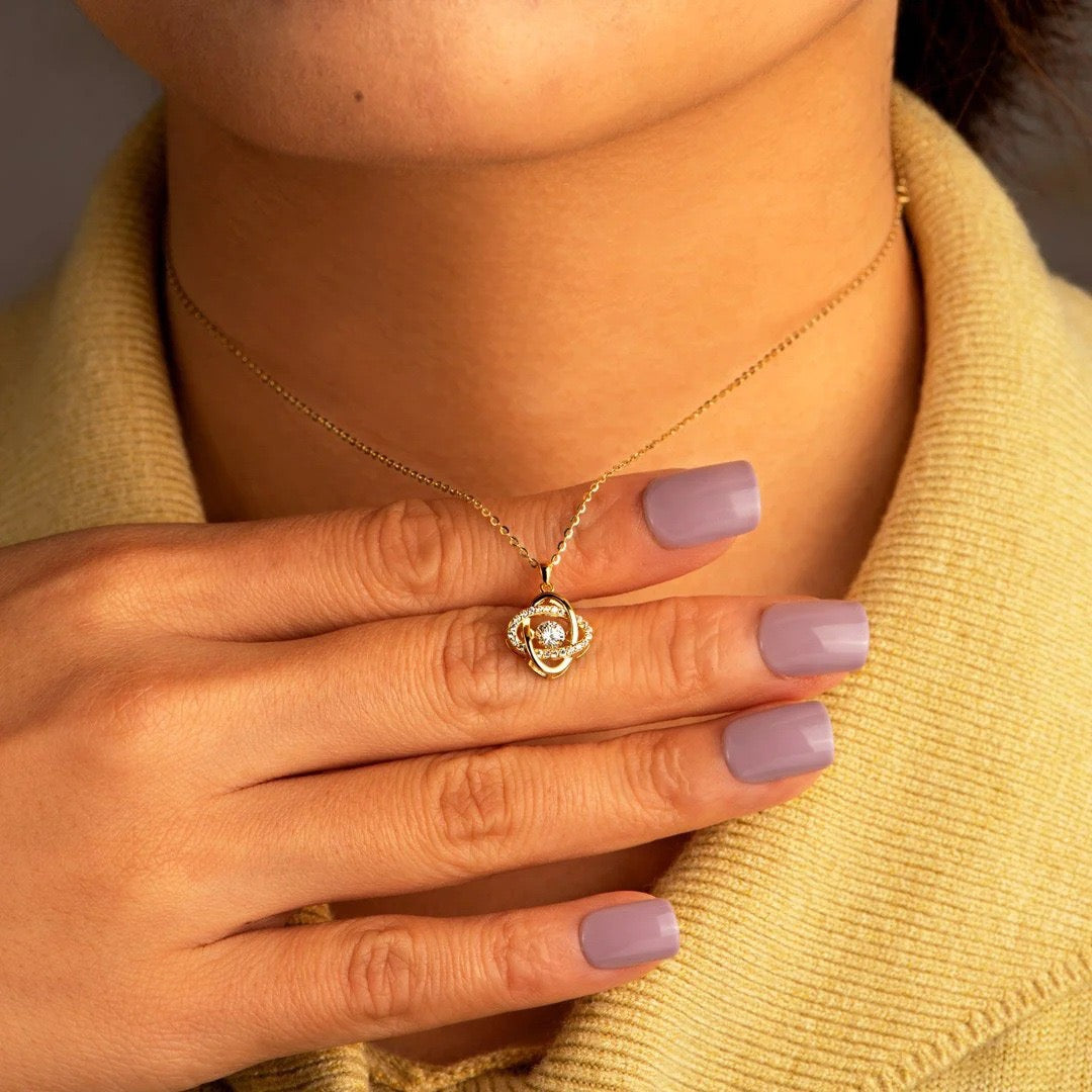 Mother & Daughter Forever Bond Necklace - Gift For Her