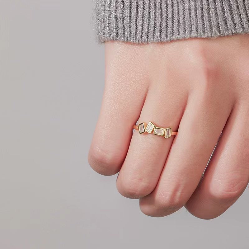 Golden Moments Friendship Ring - Forever Together