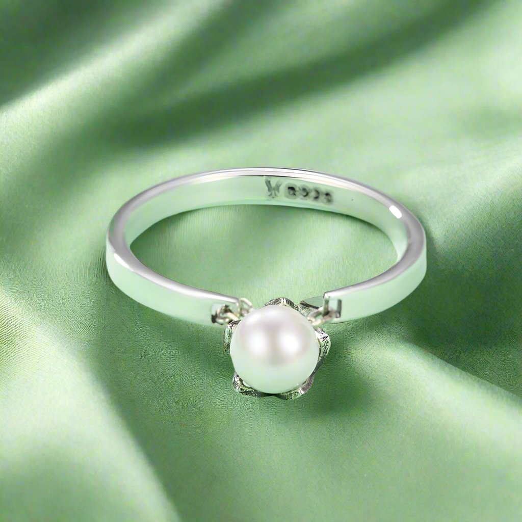 Pearl of Purity Ring - Gift For Her