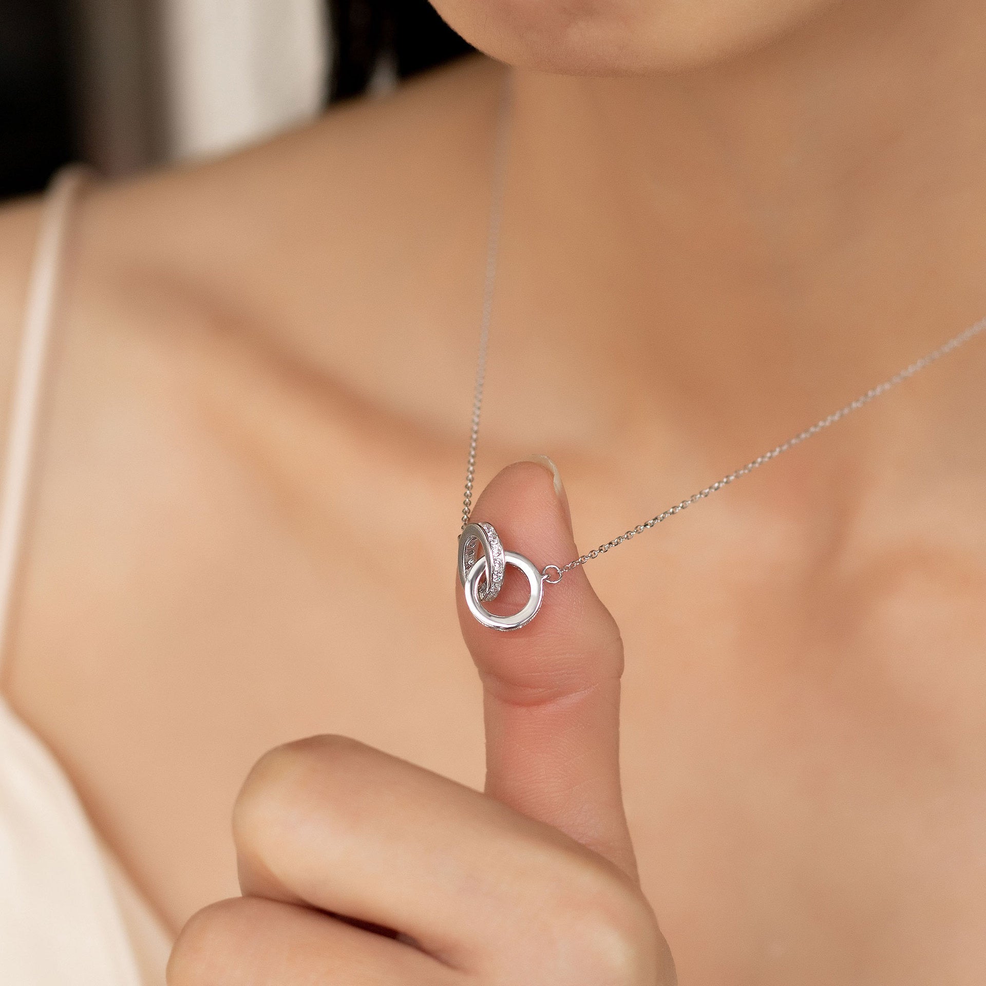 Circles of Forever Necklace - Gift For Her