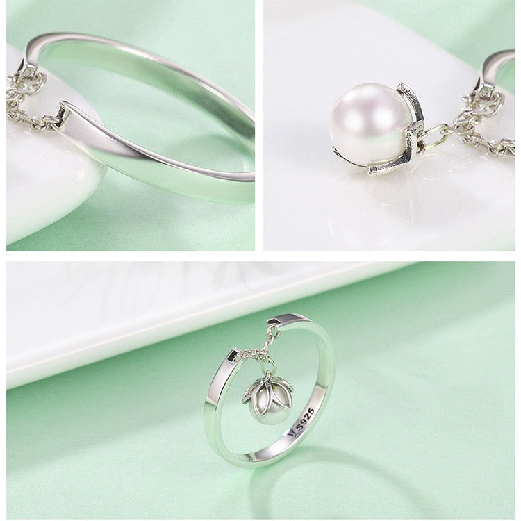 Pearl of Purity Ring - Gift For Her