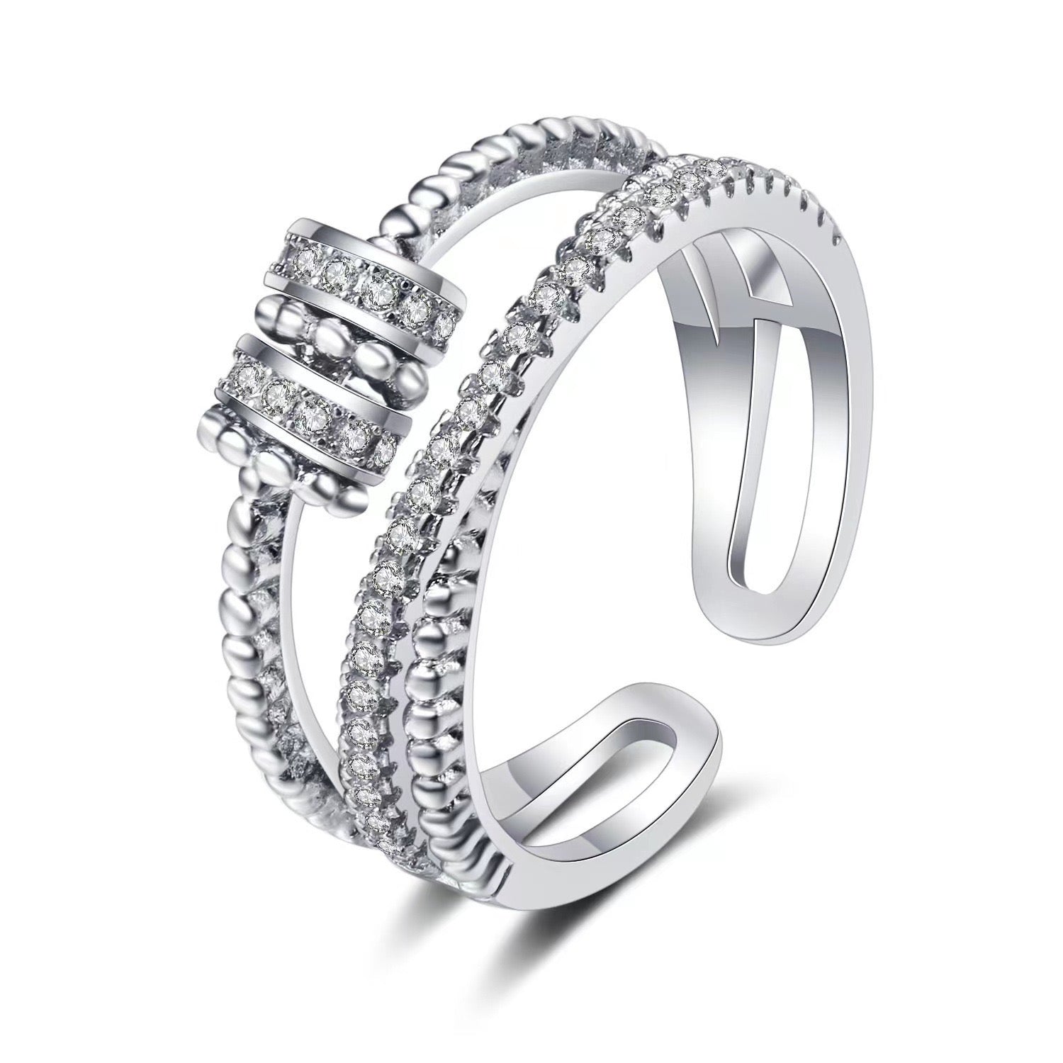 Calm Circles Rotating Ring - For Well Being