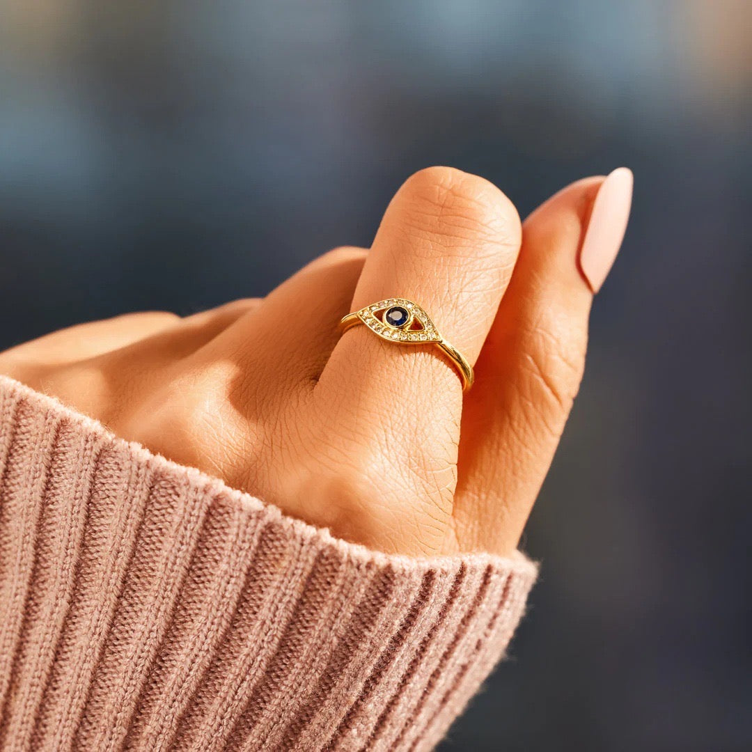 Evil Eye Protection Ring - Forever Together
