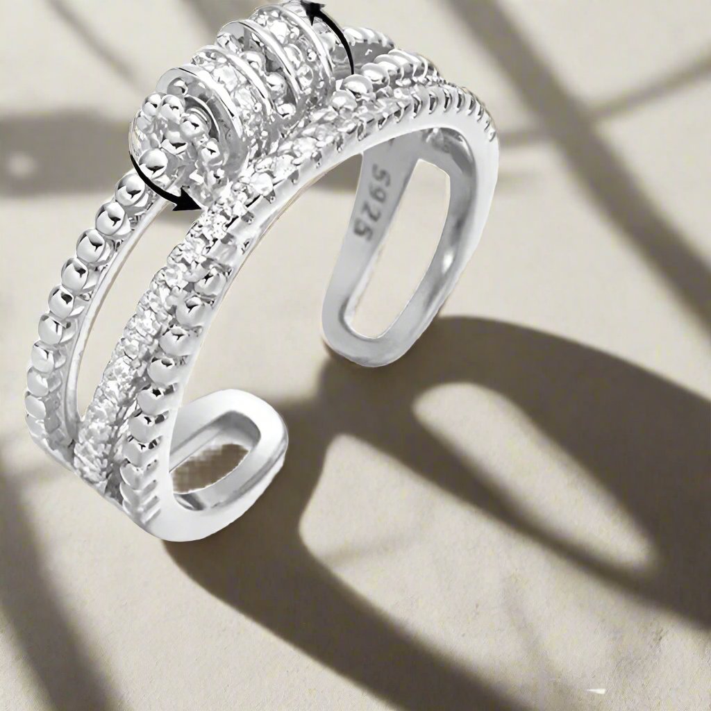 Calm Circles Rotating Ring - For Well Being