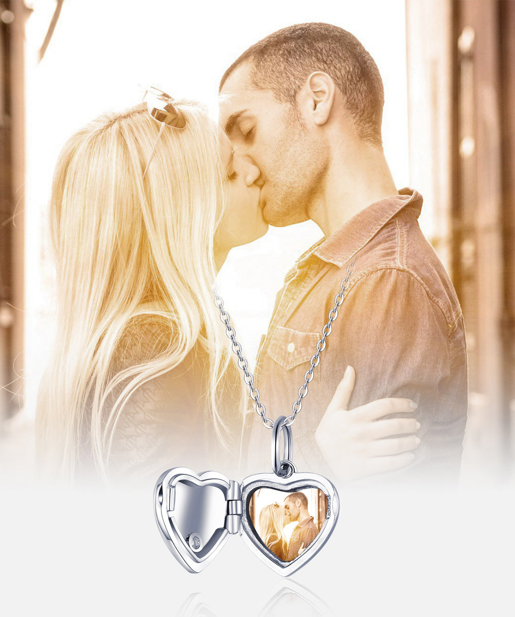 Personalised Whisper of Forever Locket Necklace
