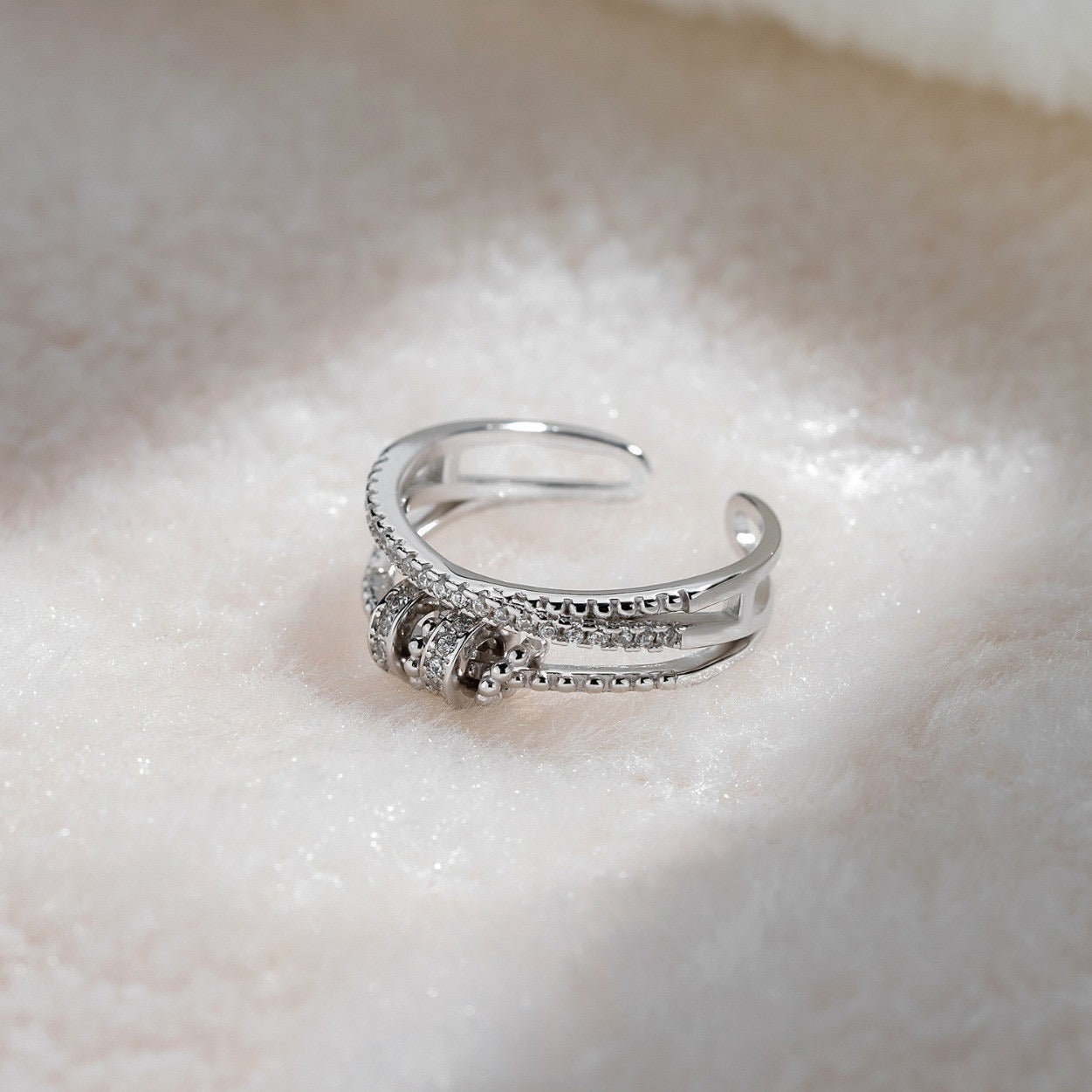Calm Circles Rotating Ring - For Well Being