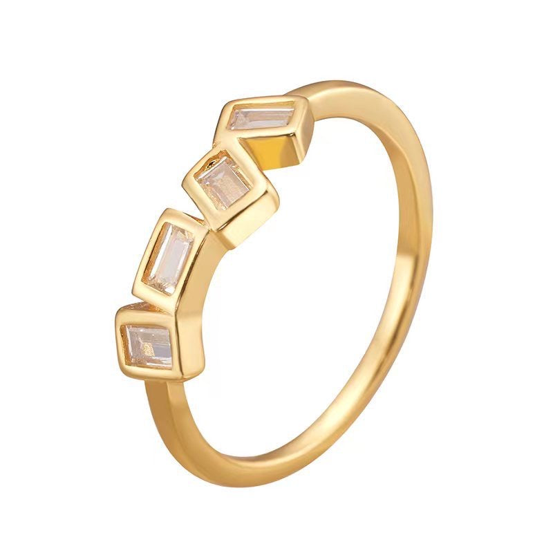 Golden Moments Friendship Ring - Forever Together