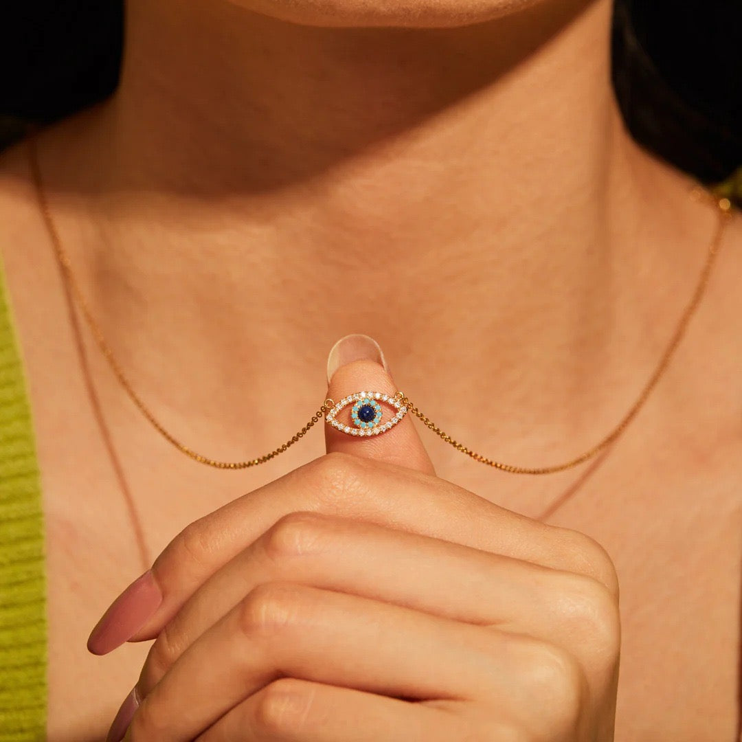 Evil Eye Protection Necklace - Forever Together