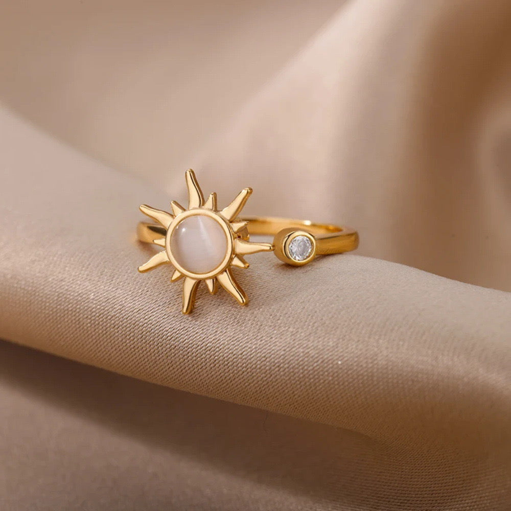 Radiant Sun Rotating Ring - For Well Being