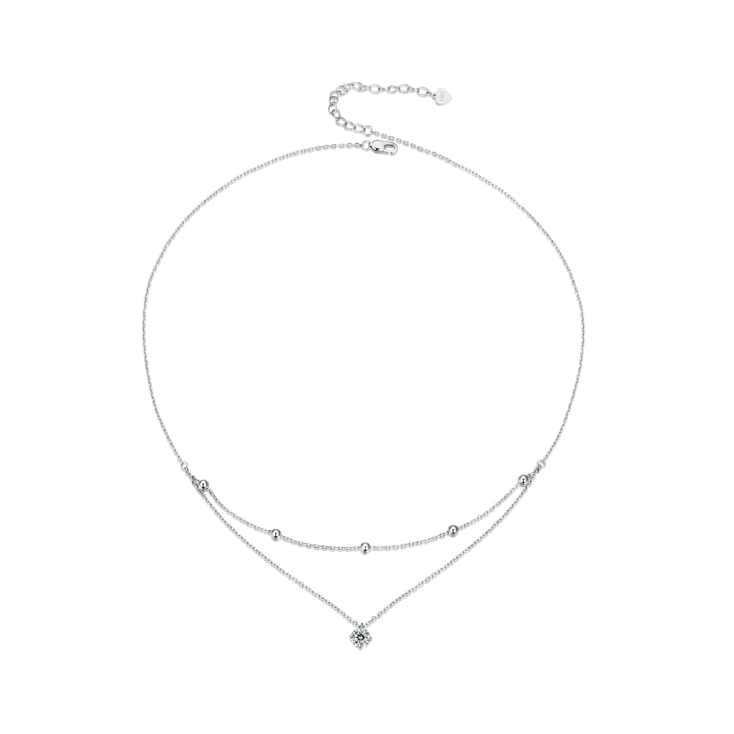Elegance in Motion Moissanite Necklace - Gift For Her