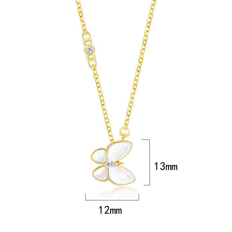 Wings of Grace Butterfly Necklace - Gift For Her