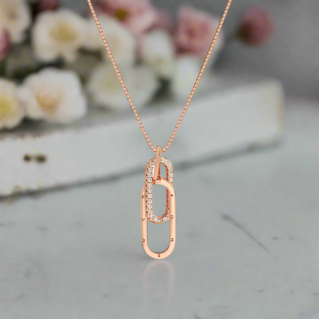 Love Links Necklace - Gift For Her