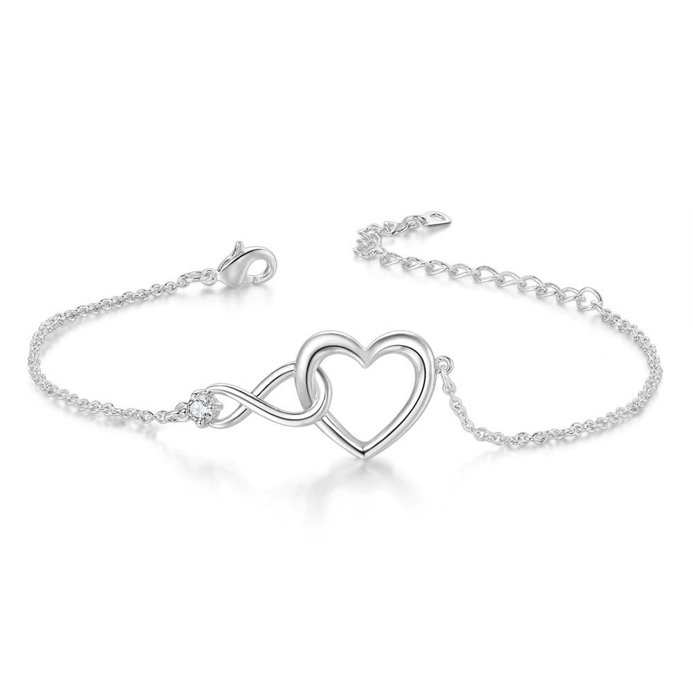 Infinity Heart Bracelet - To My Love