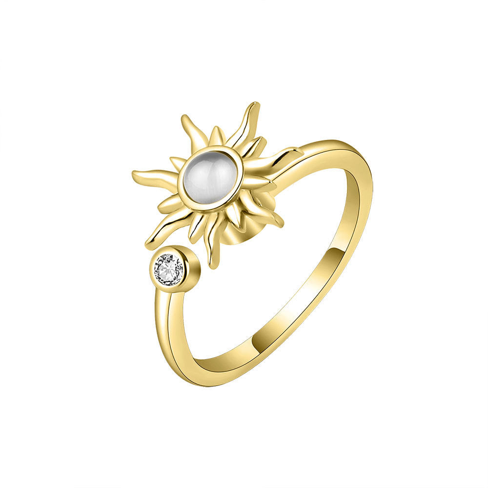 Radiant Sun Rotating Ring - For Well Being