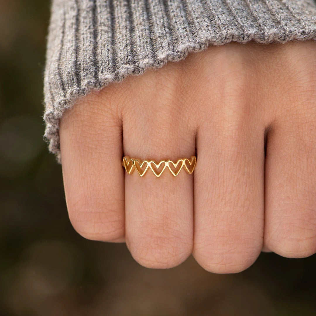 Heartbeat Ring - Gift For Her