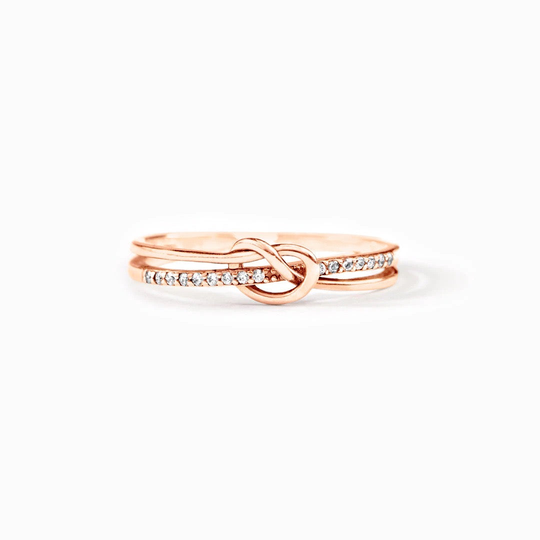 Eternal Knot Ring - Gift For Her