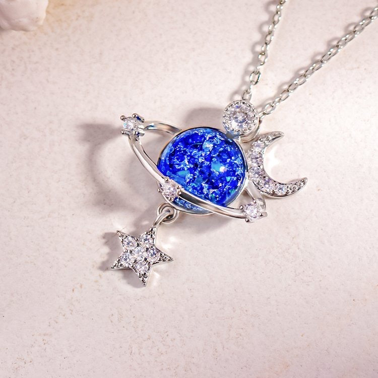 Galactic Harmony Necklace - Forever Together