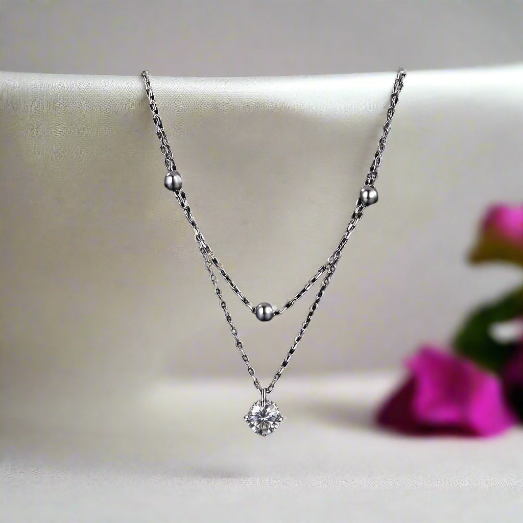 Elegance in Motion Moissanite Necklace - Gift For Her