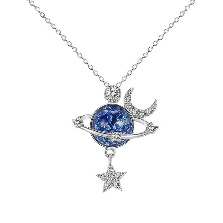 Galactic Harmony Necklace - Forever Together