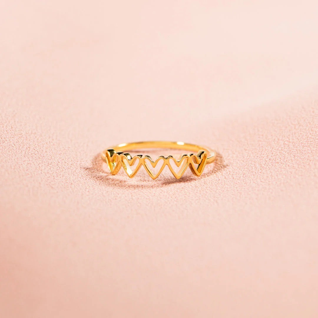 Heartbeat Ring - Gift For Her