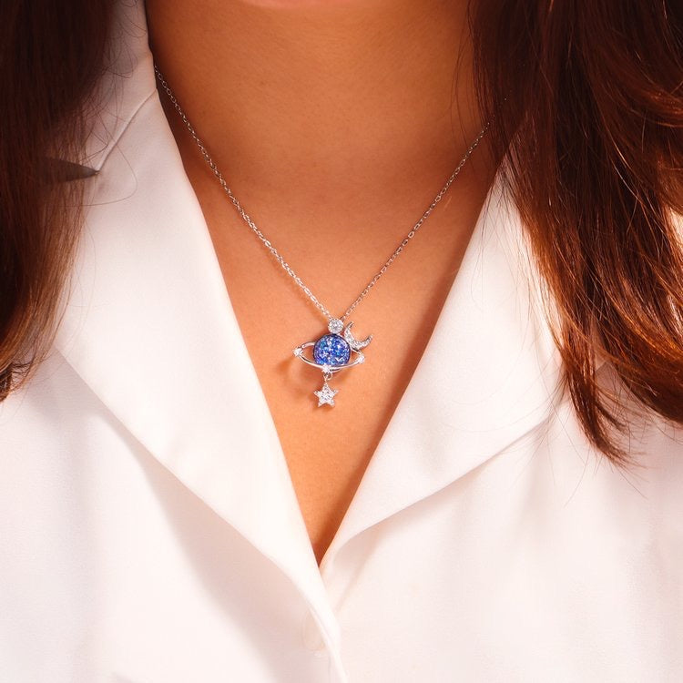 Galactic Harmony Necklace - Forever Together