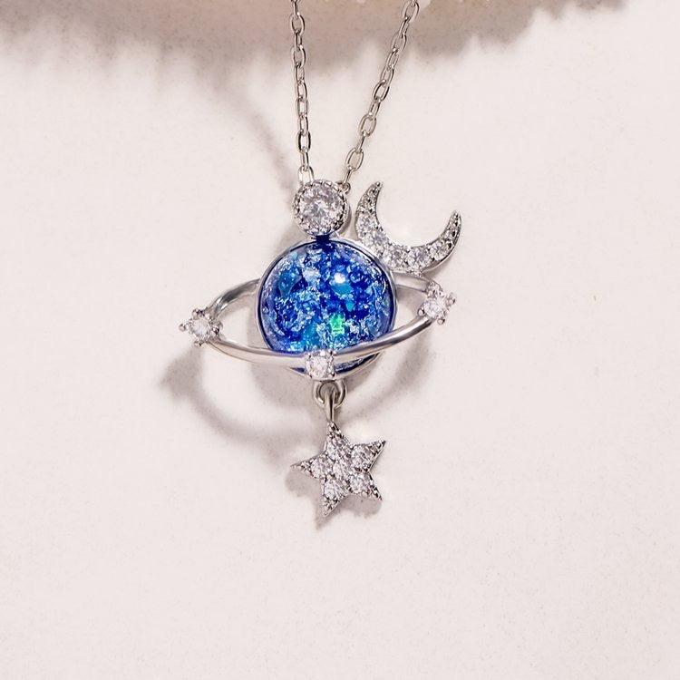Galactic Harmony Necklace - Forever Together