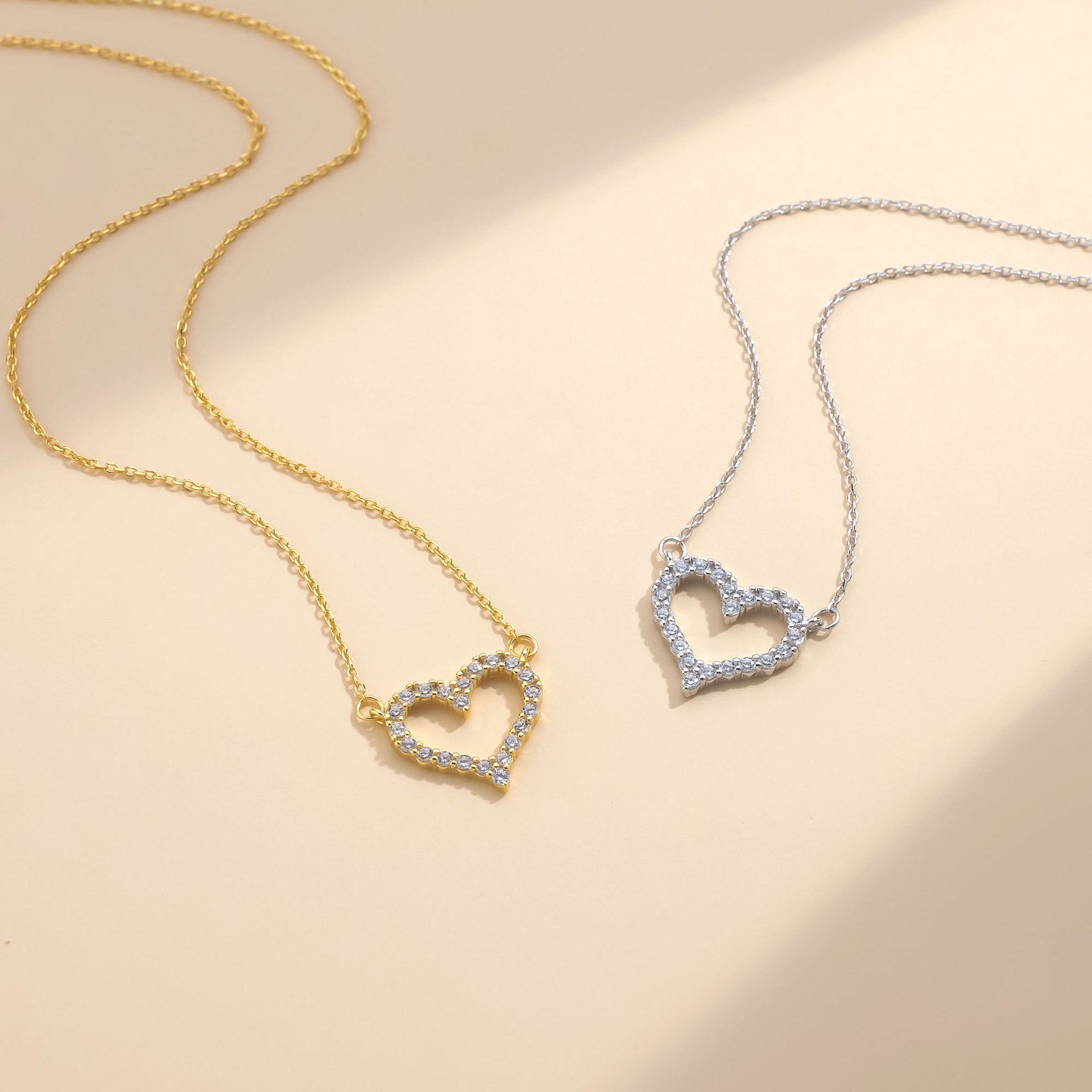 Open Heart of Love Necklace - To My Love