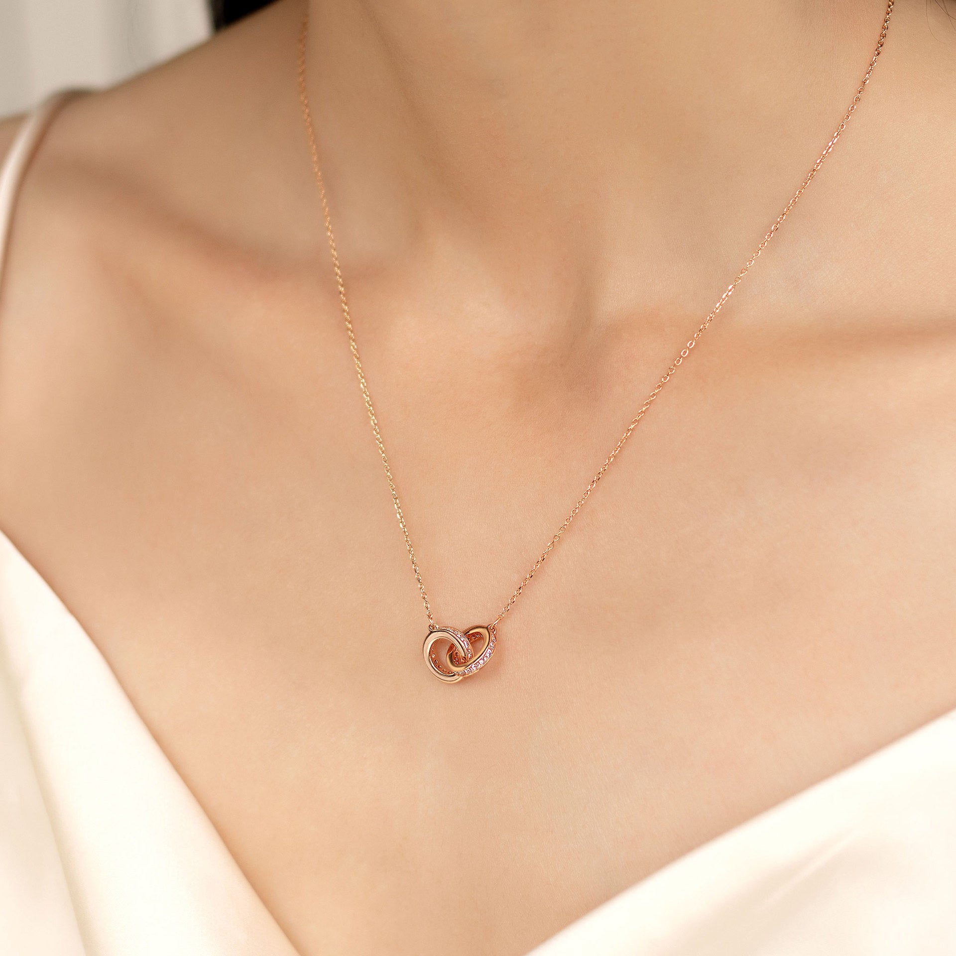 Circles of Forever Necklace - Gift For Her