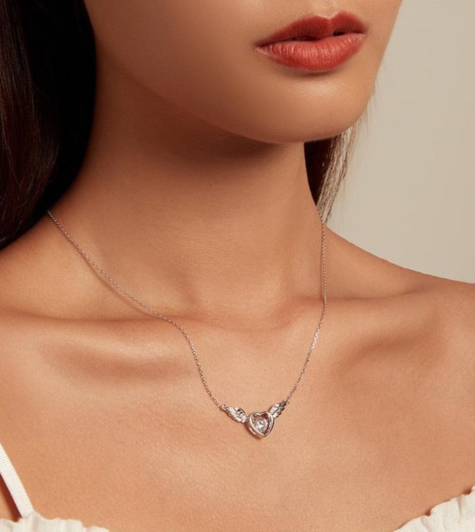 Wings of Love Necklace - To My Daughter