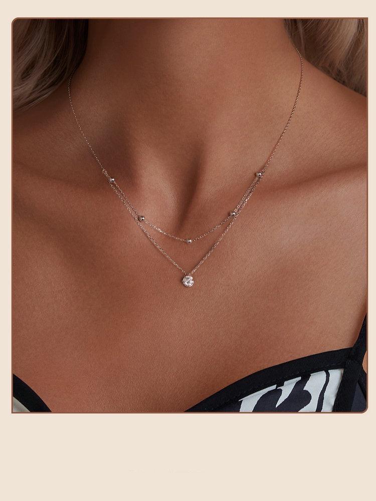 Elegance in Motion Moissanite Necklace - Gift For Her