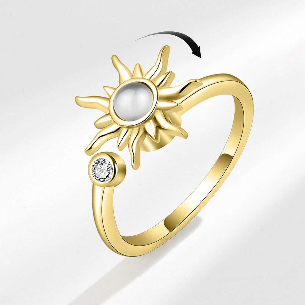 Radiant Sun Rotating Ring - For Well Being