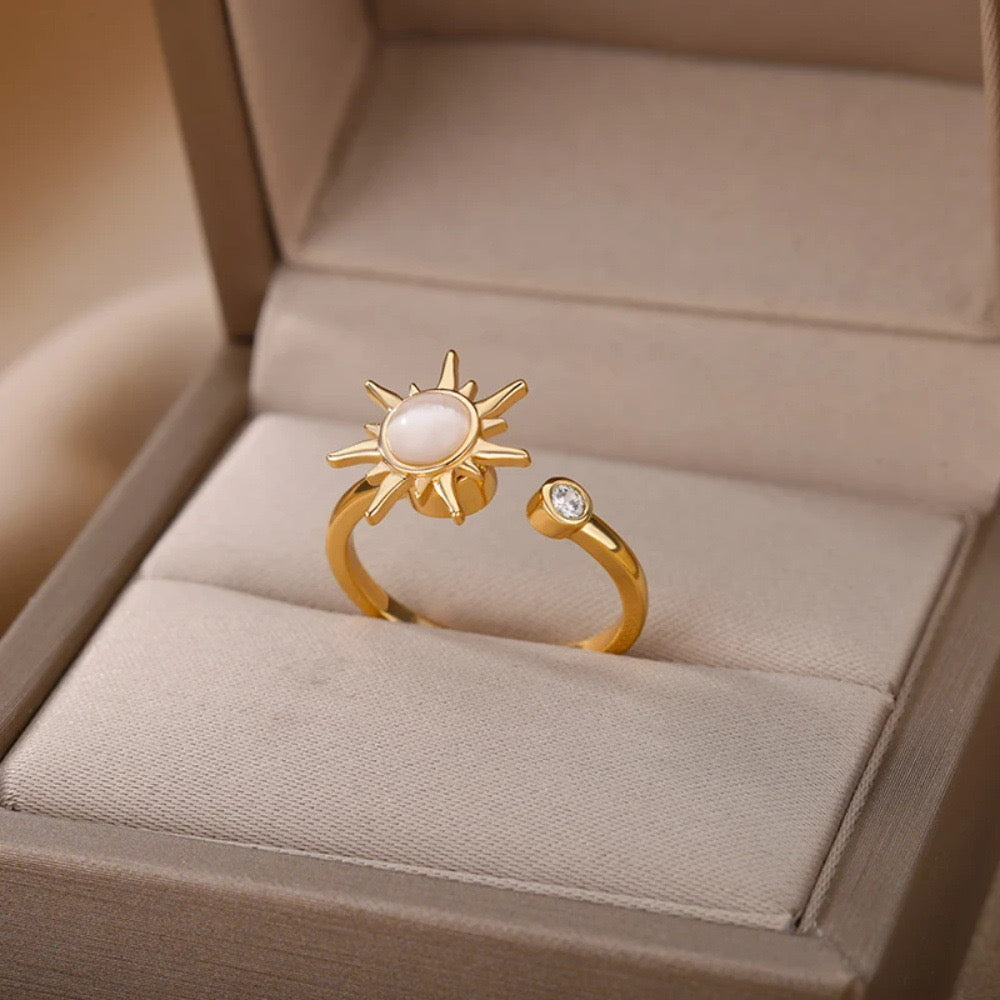 Radiant Sun Rotating Ring - For Well Being