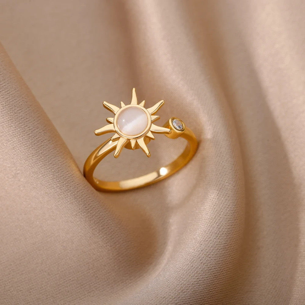 Radiant Sun Rotating Ring - For Well Being