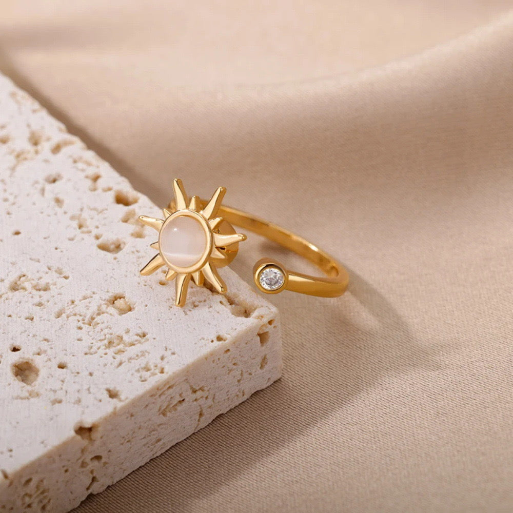 Radiant Sun Rotating Ring - For Well Being