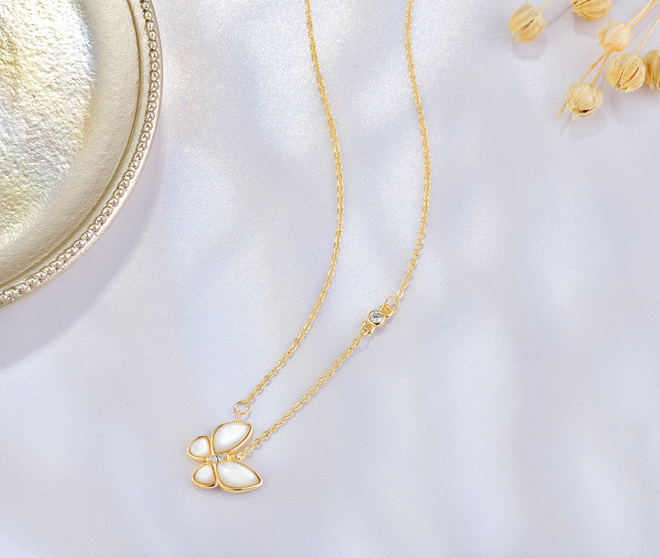 Wings of Grace Butterfly Necklace - Gift For Her